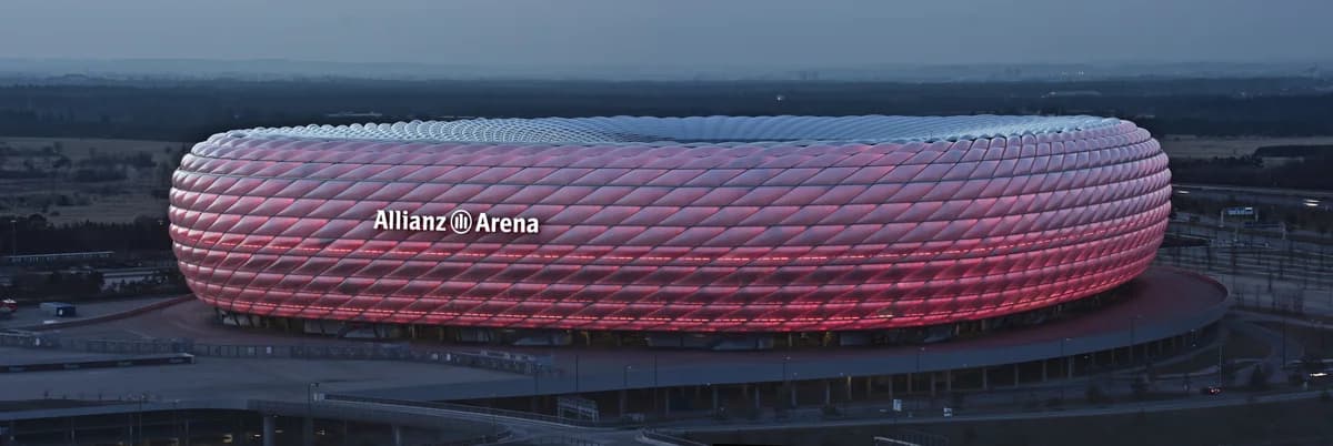 Allianz arena golden hour Richard Bartz