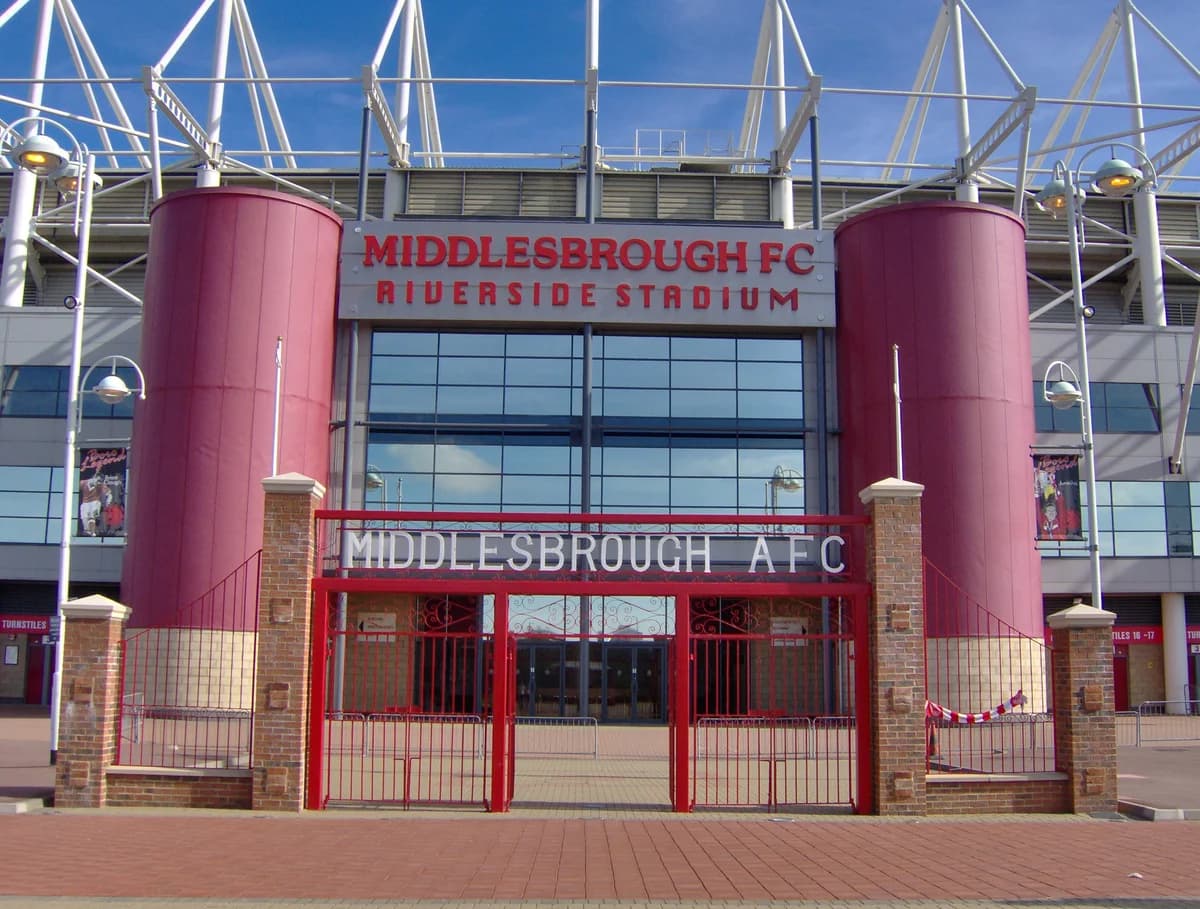 Riverside Stadium front